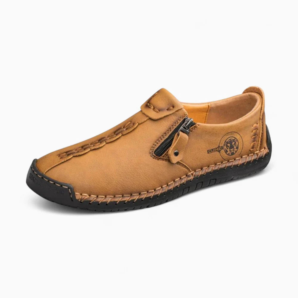 Mocassins décontractés en cuir pour homme