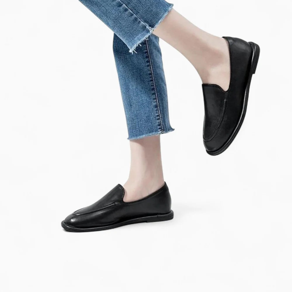 Mocassins en cuir pour femme