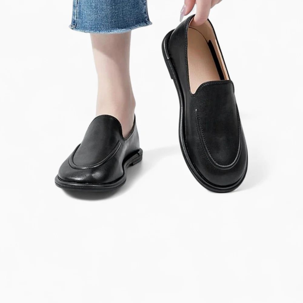 Mocassins en cuir pour femme