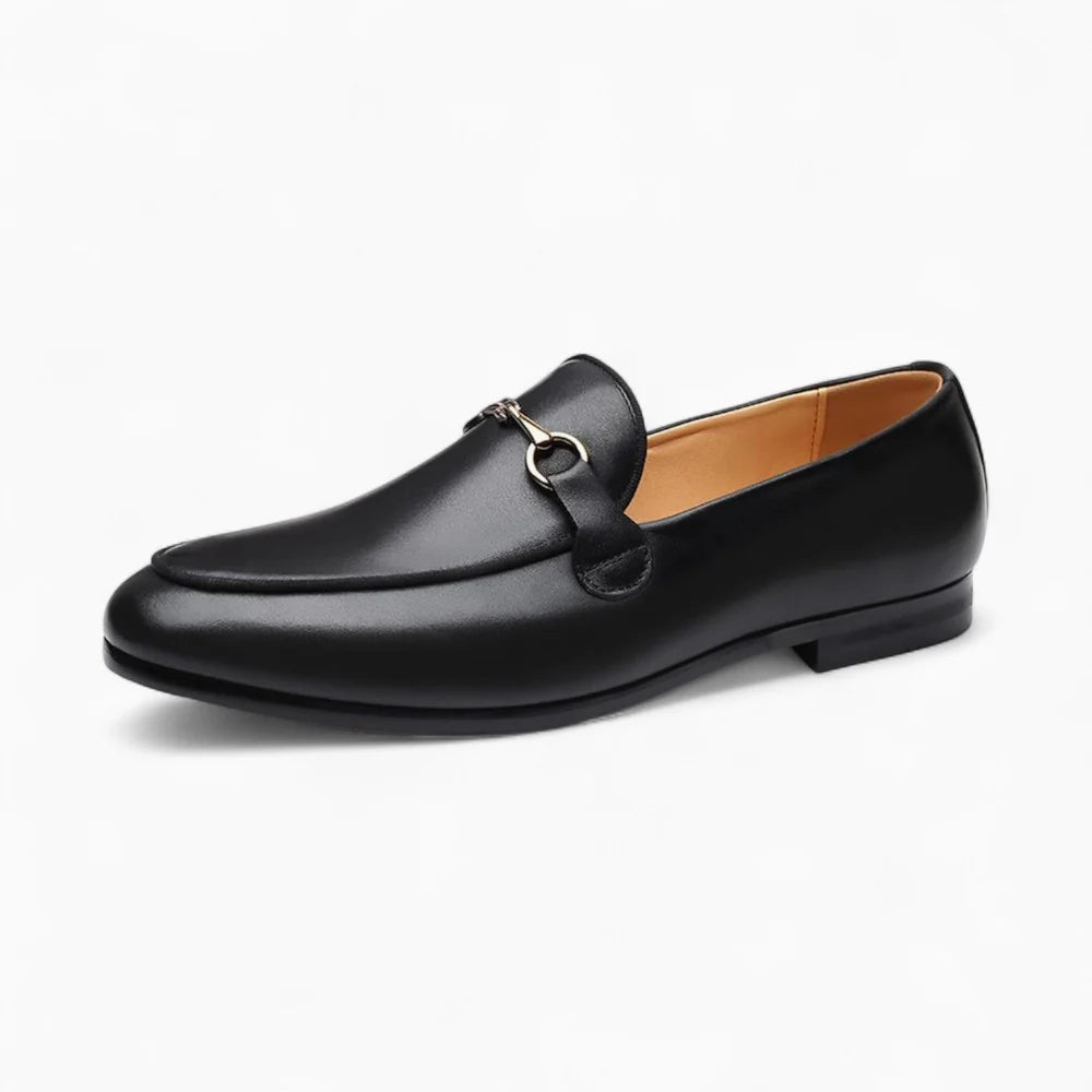 Mocassins habillés en cuir