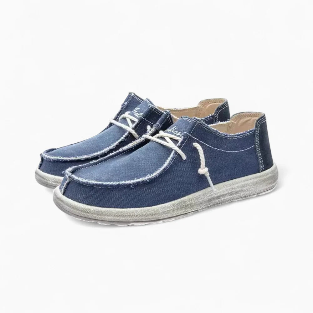 Mocassins décontractés bleus pour homme