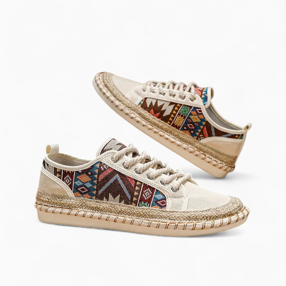 Mocassins décontractés en tissu pour homme