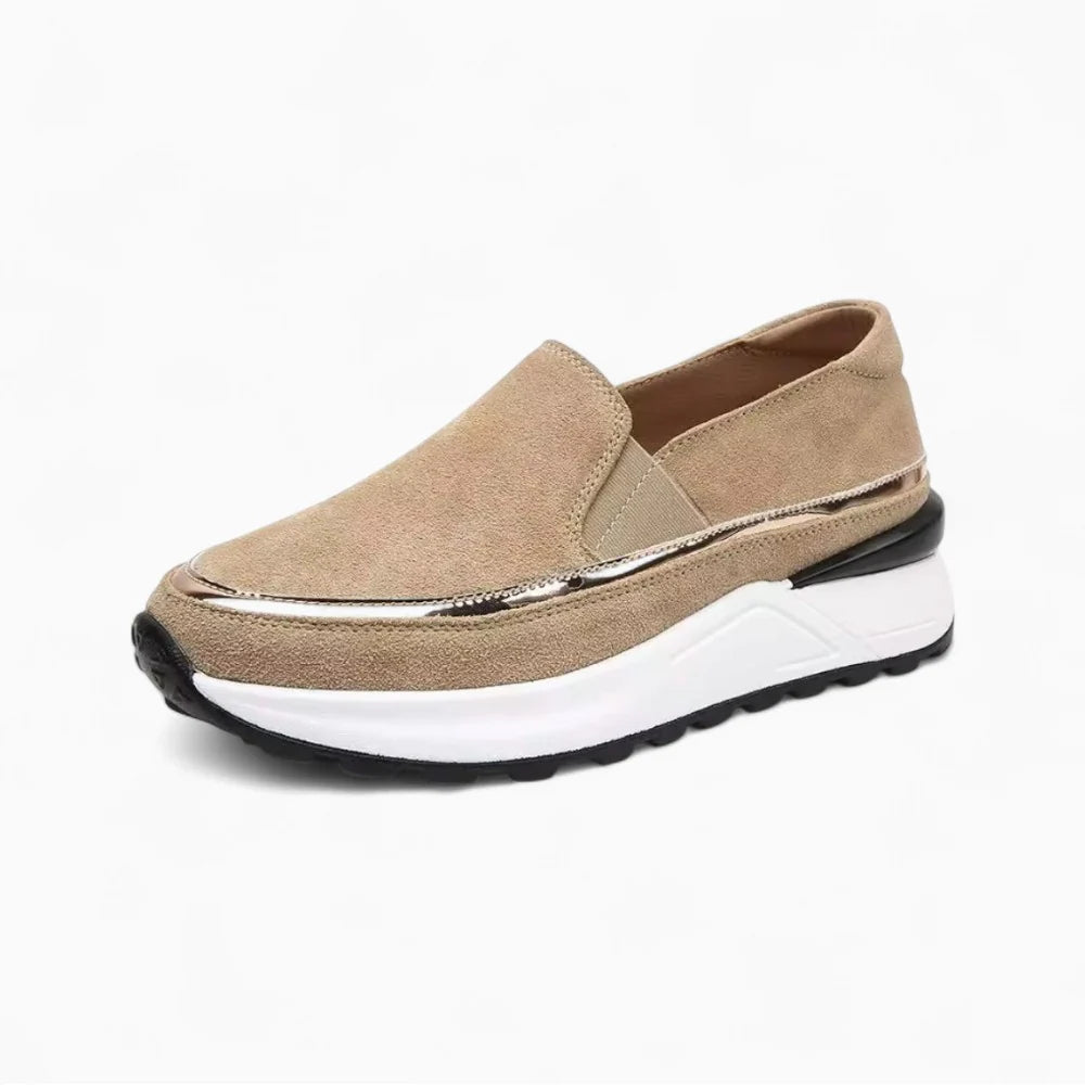 Mocassins compensés pour femme